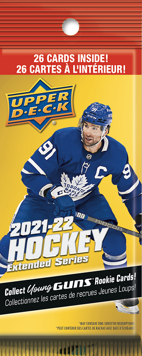2021-22 Upper Deck Extended Series Hockey FAT Pack